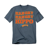 Logovision Men's Hungry Hippos The are Hangry T Shirt
