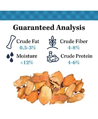 Country Living Sweet Potato Chips Dog Treats – 8oz Bag – 100% Natural