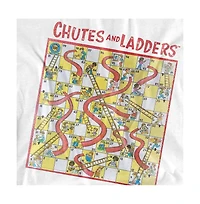 Logovision Men's Chutes and Ladders Game Board Art from 1979 T Shirt