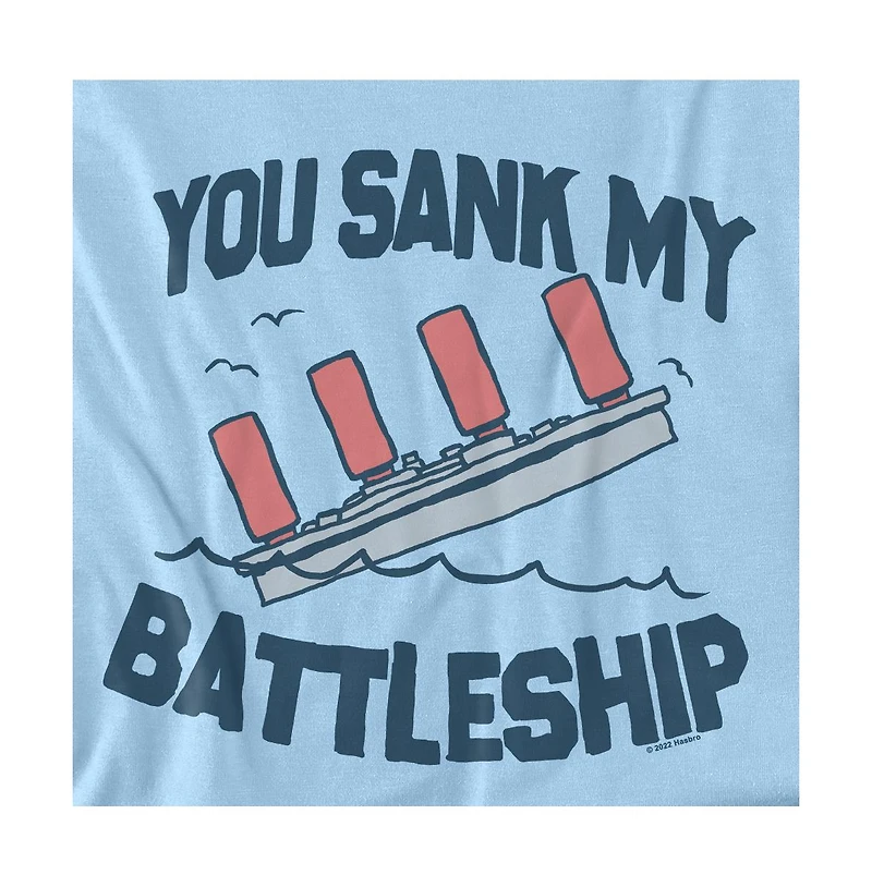 Logovision Men's Hasbro The Sunken Battleship T Shirt