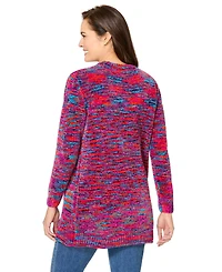 Woman Within Women's Plus Size Crewneck Chenille Sweater