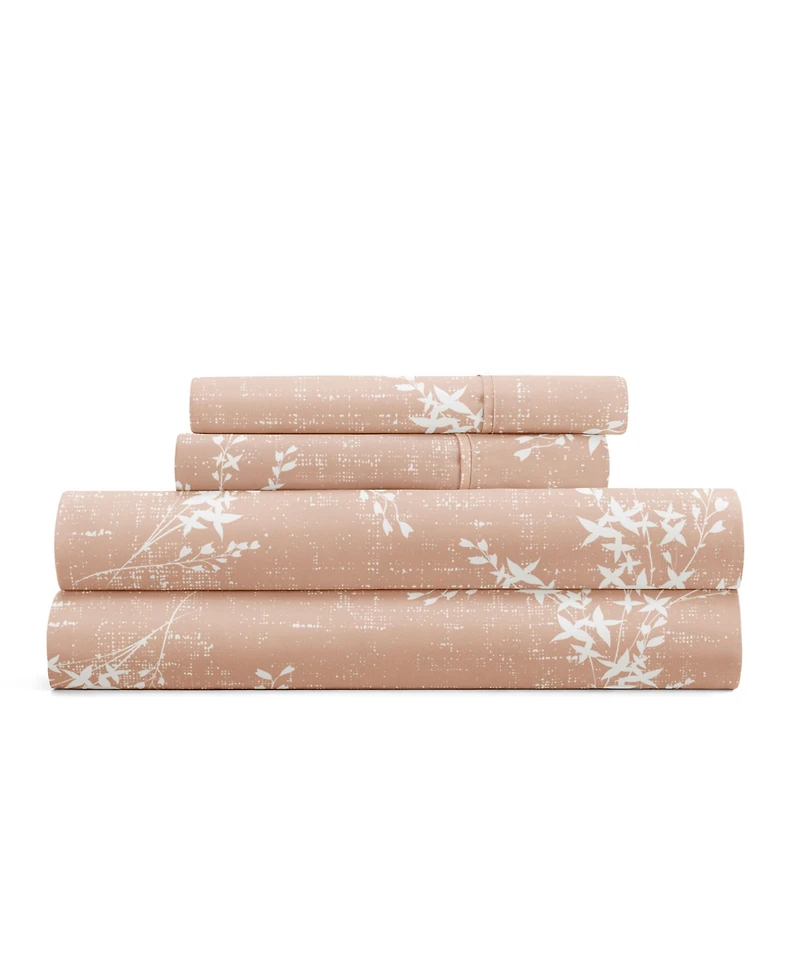 ienjoy Home Delicate Details 4-p.c. Sheet Set