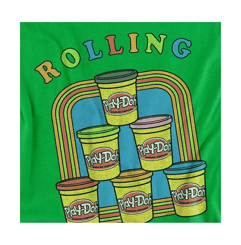 Logovision Men's Play-Doh Rolling T Shirt