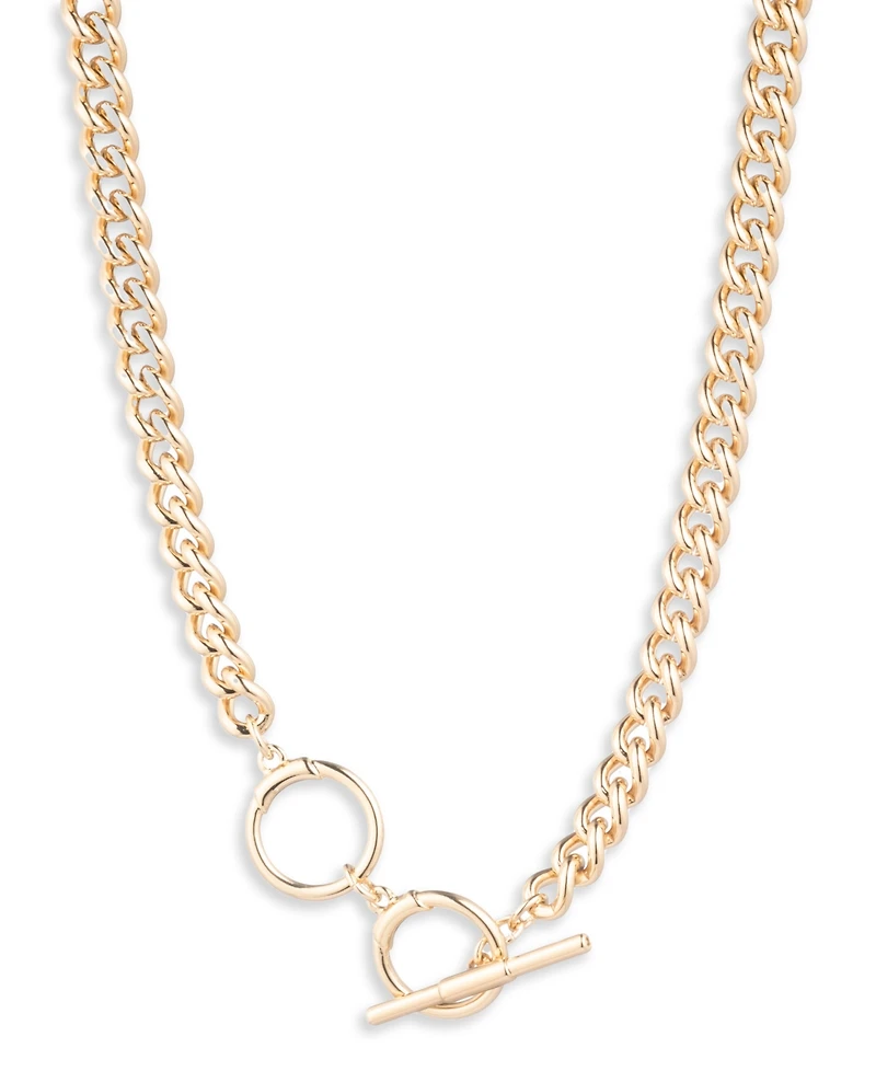 Lauren Ralph Lauren Gold-Tone Chain Collar Necklace