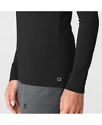 Wink Layers Women's Long Sleeve Mock Neck Silky Tee