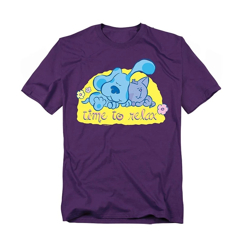 Logovision Men's Blue's Clues Time To Relax T Shirt