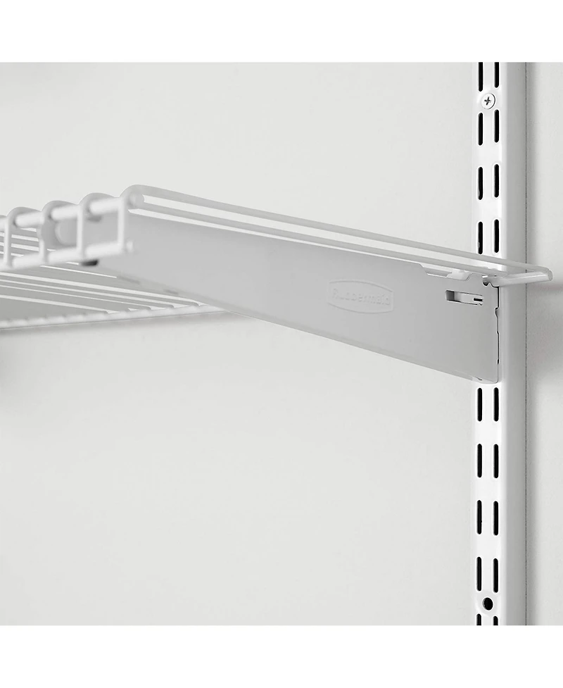 Rubbermaid FG3H9100WHT Configurations Accessories 26-Inch Shelving Kit, White