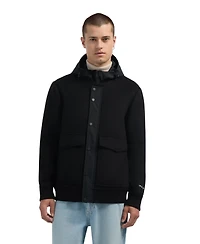 Pajar Men's Men s Hader Wool Blend Bomber Jacket with Removable Hooded Bib