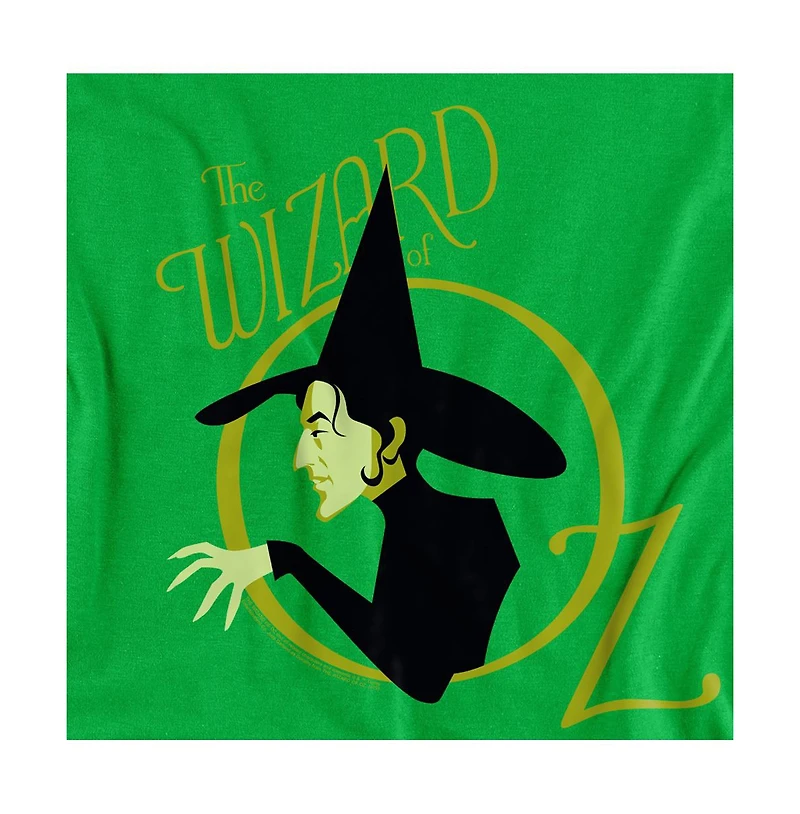 Logovision Men's The Wizard of Oz Logo with Witch T Shirt