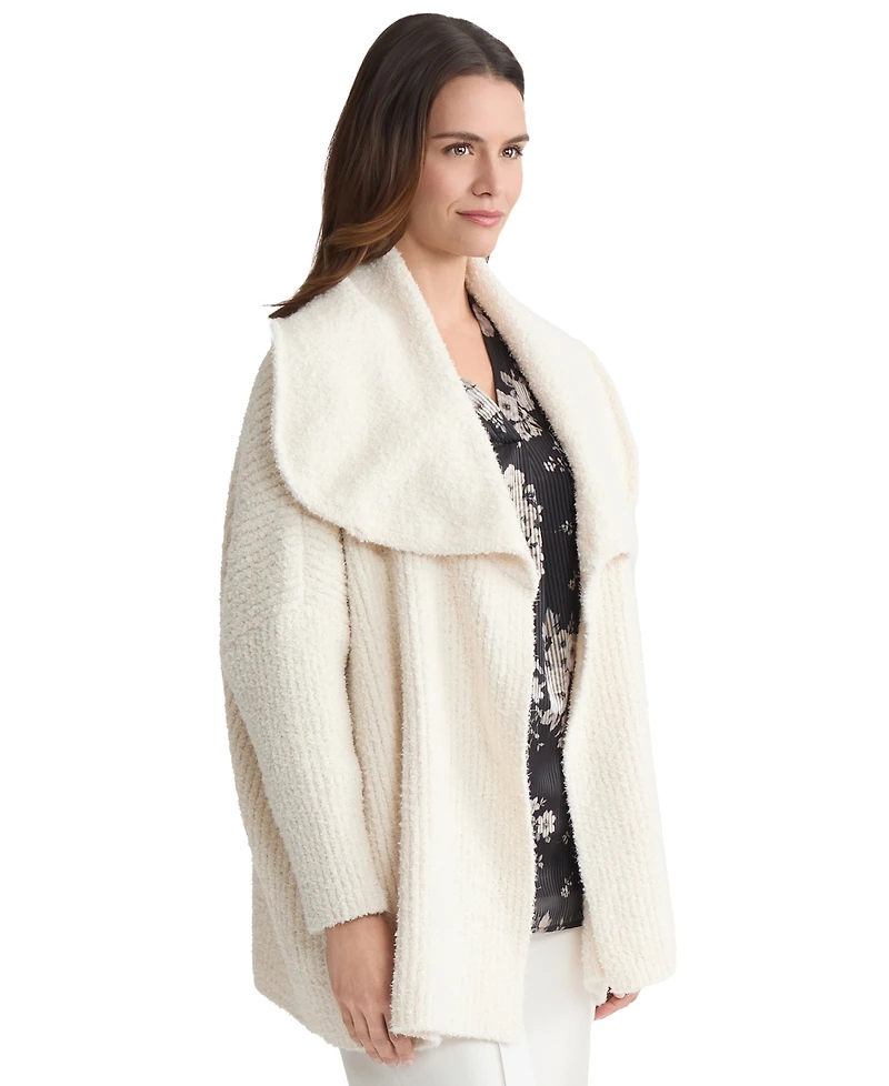 Jones New York Women's Wide-Collared Cardigan Sweater