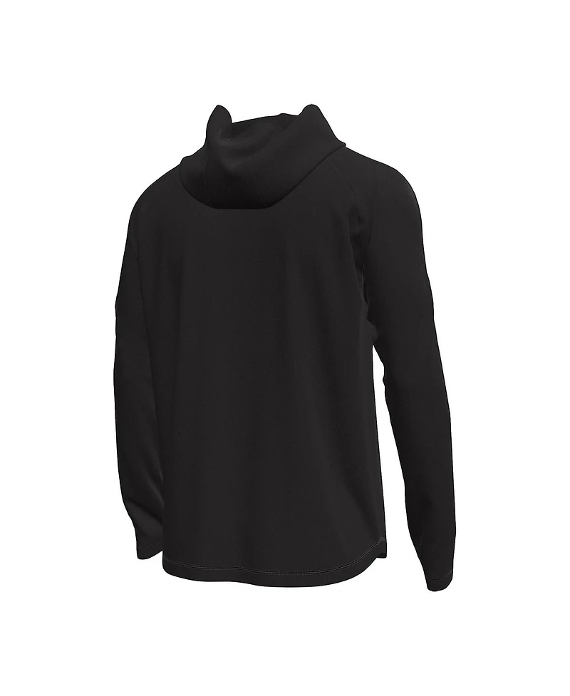 Under Armour Men's Black South Carolina Gamecocks Tech Stretch Long-Sleeve Hooded T-Shirt
