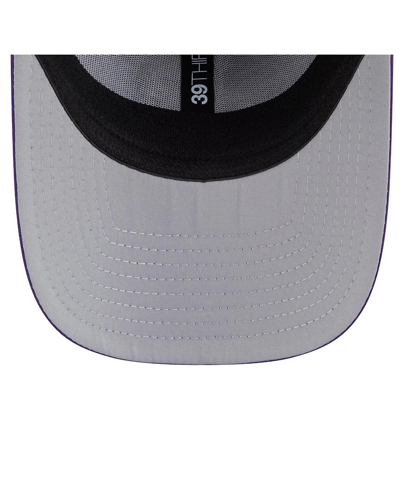 New Era Men's Purple Minnesota Vikings Perforated 39THIRTY Flex Hat