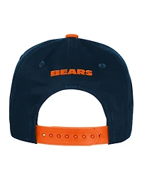 Outerstuff Big Boys and Girls Navy Chicago Bears True Retro Adjustable Hat