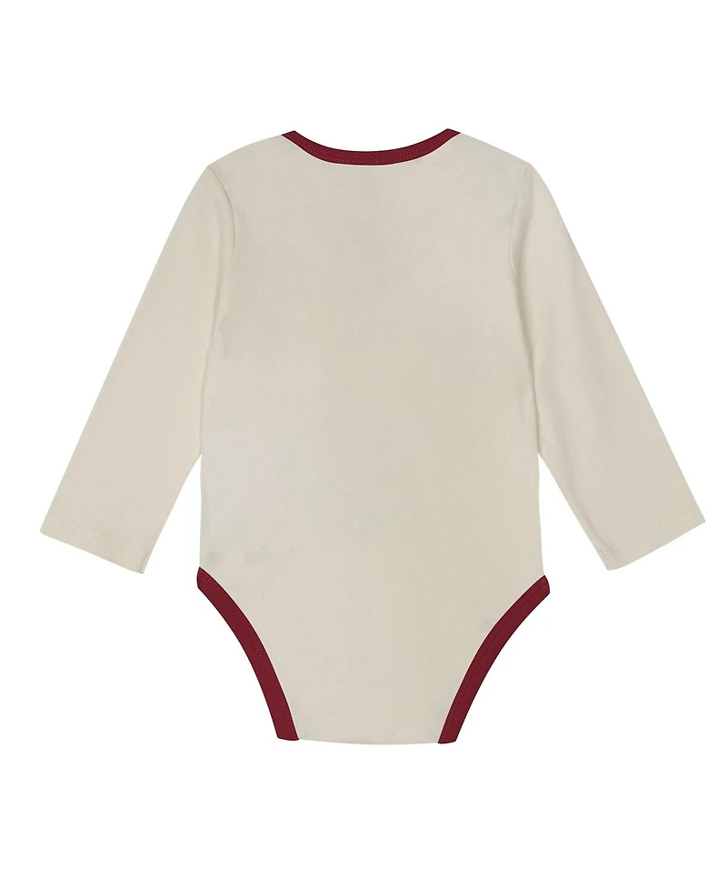 Outerstuff Baby Boys and Girls 3-Piece Burgundy Washington Commanders Little Champ Set
