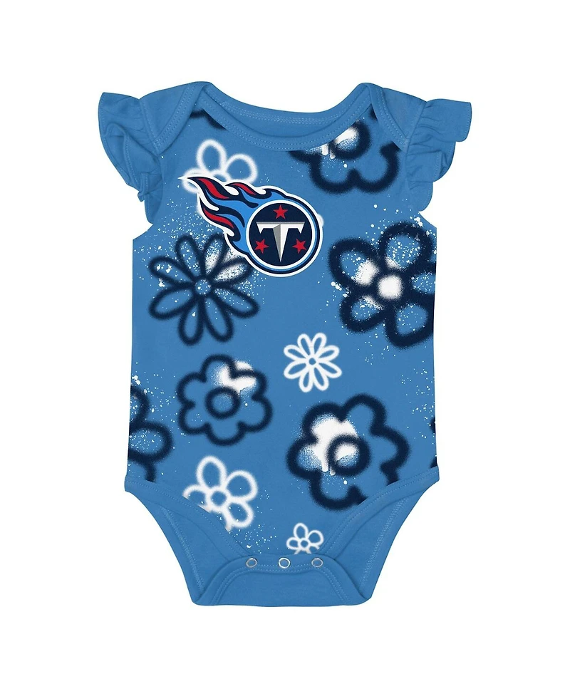 Outerstuff Baby Girls 2-Piece Tennessee Titans The Sunshine Bodysuit Set