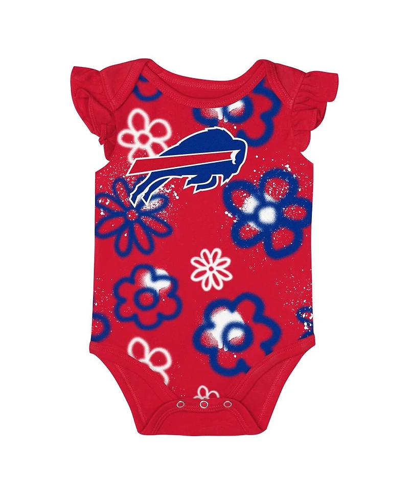 Outerstuff Baby Girls 2-Piece Buffalo Bills The Sunshine Bodysuit Set