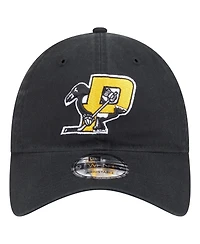 New Era Men's Black Pittsburgh Penguins Deceptor 9TWENTY Adjustable Hat