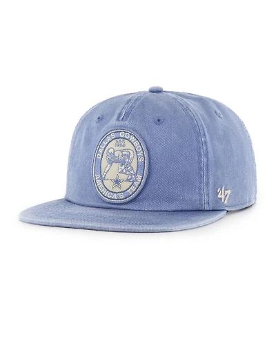 '47 Brand Men's Light Blue Dallas Cowboys Boot Path Relaxed Captain Hat