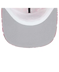 New Era Men's Scarlet San Francisco 49ers Wakey Wakey Golfer Snapback Hat