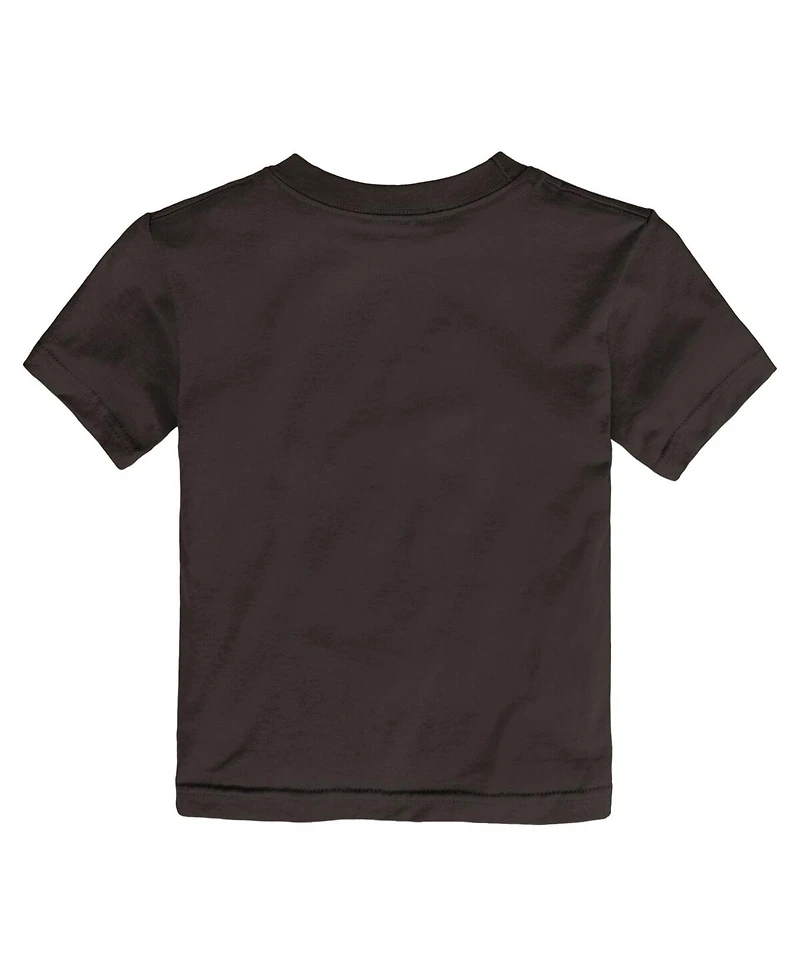 Nike Toddler Brown Cleveland Browns Primary Logo T-Shirt