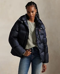 Polo Ralph Lauren Women's Water-Resistant Long Sleeve Quilt Jacket