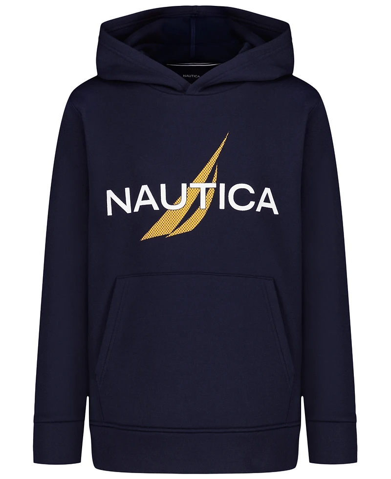 Nautica Toddler and Little Boys 2T-7 J-Class Mesh Pullover Hoodie