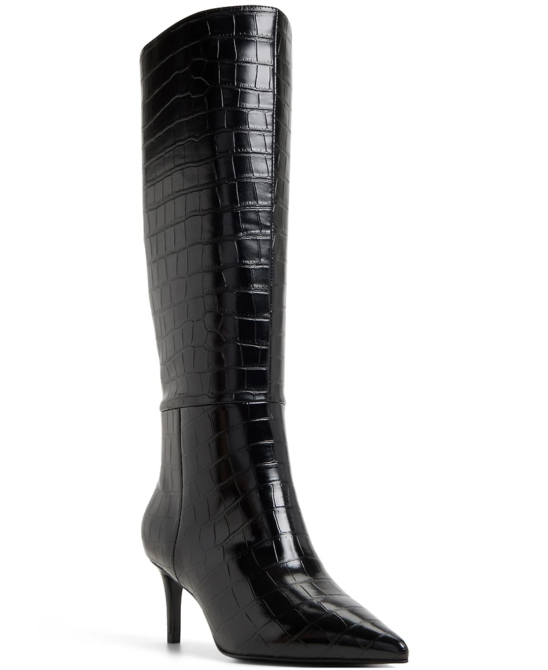 Aldo Heather Knee High Pointy Toe Boots