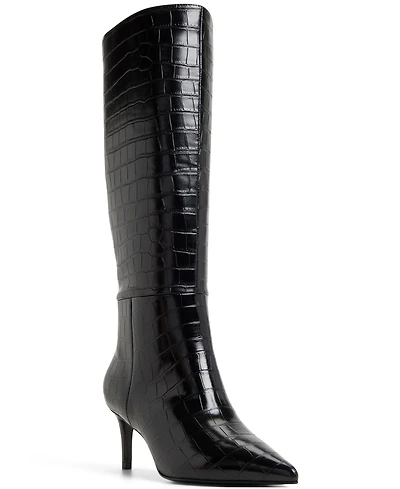 Aldo Heather Knee High Pointy Toe Boots