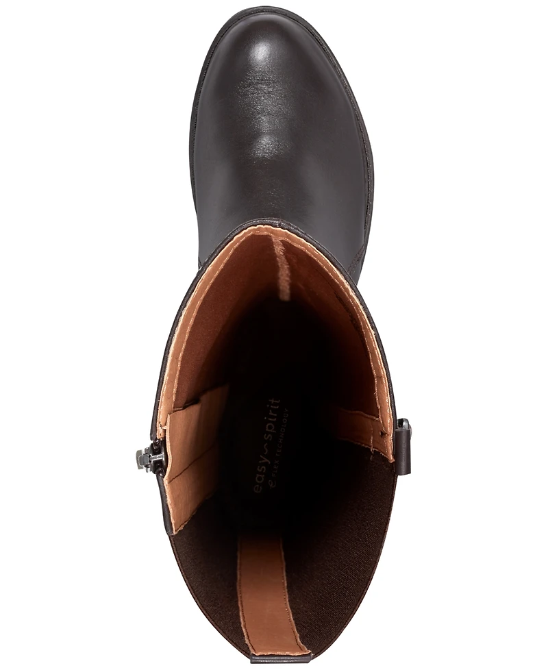 Easy Spirit Women's Jackie eFlex Block Heel Tall Boots