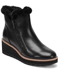 Easy Spirit Women's Jane Round Toe Wedge Booties
