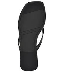 Calvin Klein Women's Stelea Flat Thong Sandals
