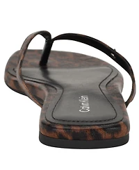 Calvin Klein Women's Stelea Flat Thong Sandals