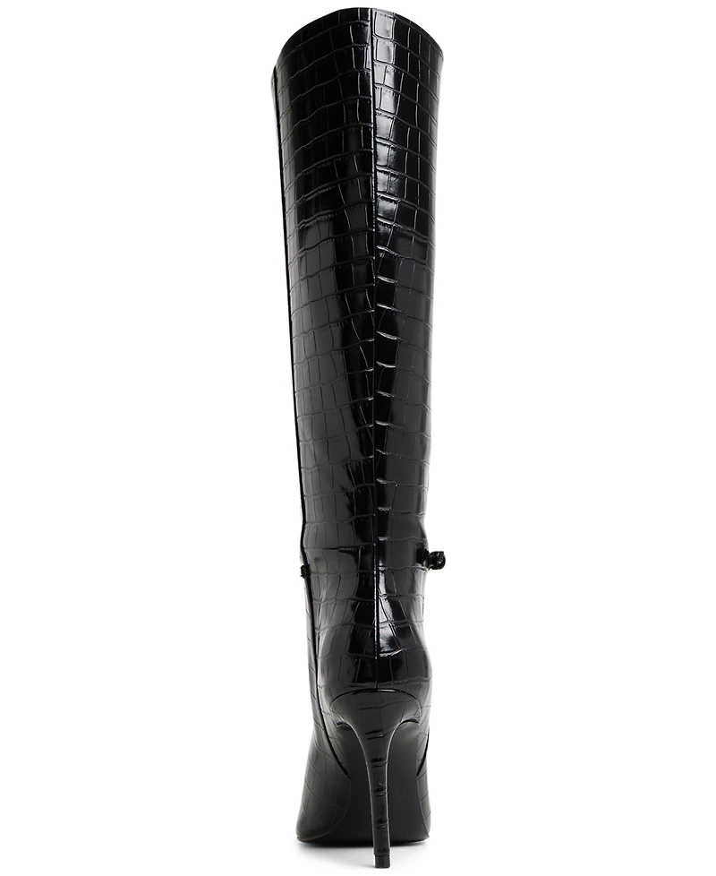 Aldo Women's Tifanny Knee High Pointed Toe Boots