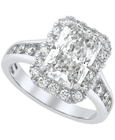 Grown With Love Igi Certified Lab Grown Diamond Ring (4 ct.t.w.) in 14k White Gold