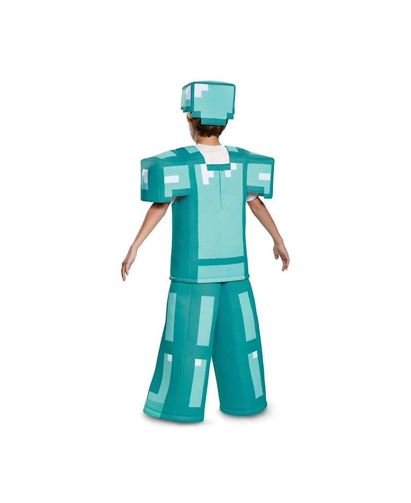Disguise Big Boys and Girls Minecraft Armor Prestige Costume