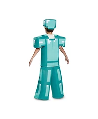 Disguise Big Boys and Girls Minecraft Armor Prestige Costume