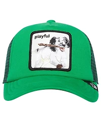 Goorin Bros. Big Boys and Girls Kelly Green Playtime Trucker Adjustable Hat