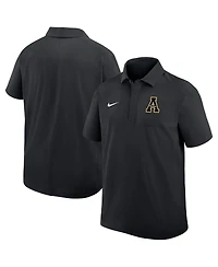 Nike Men's Black Appalachian State Mountaineers 2025 Sideline Dri-fit Polo Shirt