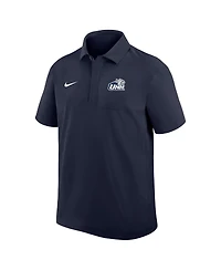 Nike Men's Navy New Hampshire Wildcats 2025 Sideline Dri-fit Polo Shirt