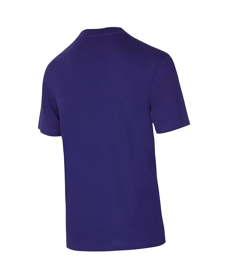 Concepts Sport Men's 2-Piece Purple/Black Baltimore Ravens Avondale T-Shirt and Flannel Pants Set