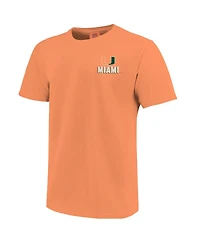 Image One Big Boys and Girls Orange Miami Hurricanes Local Campus Scene T-Shirt