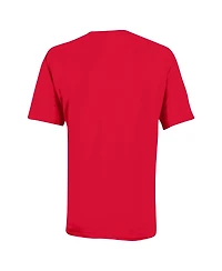 Champion Big Boys and Girls Red Ole Miss Rebels Arch Over Logo T-Shirt