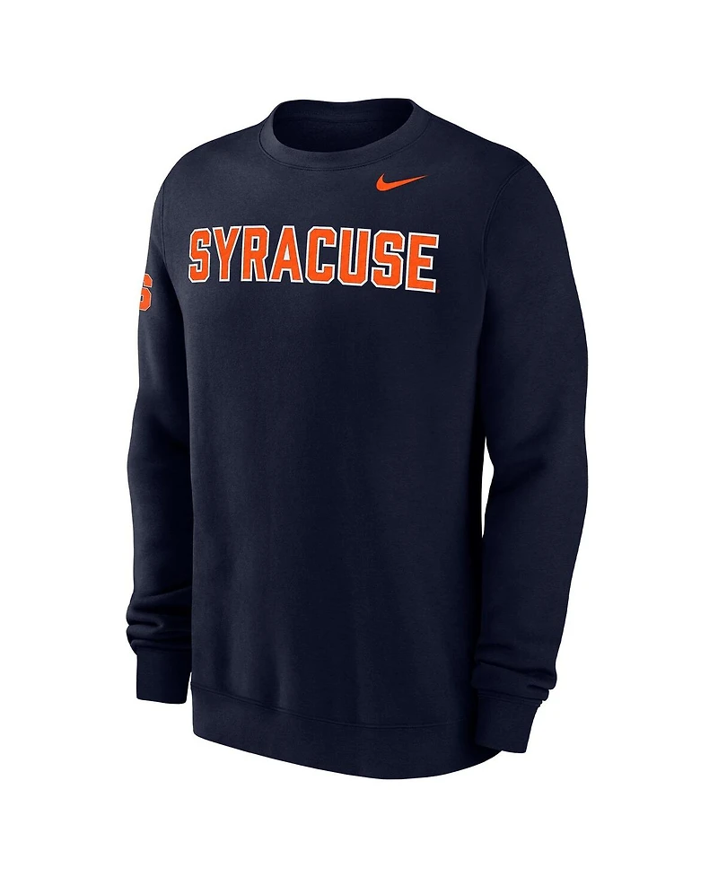 Nike Men's Navy Syracuse Orange Club Sweatshirt