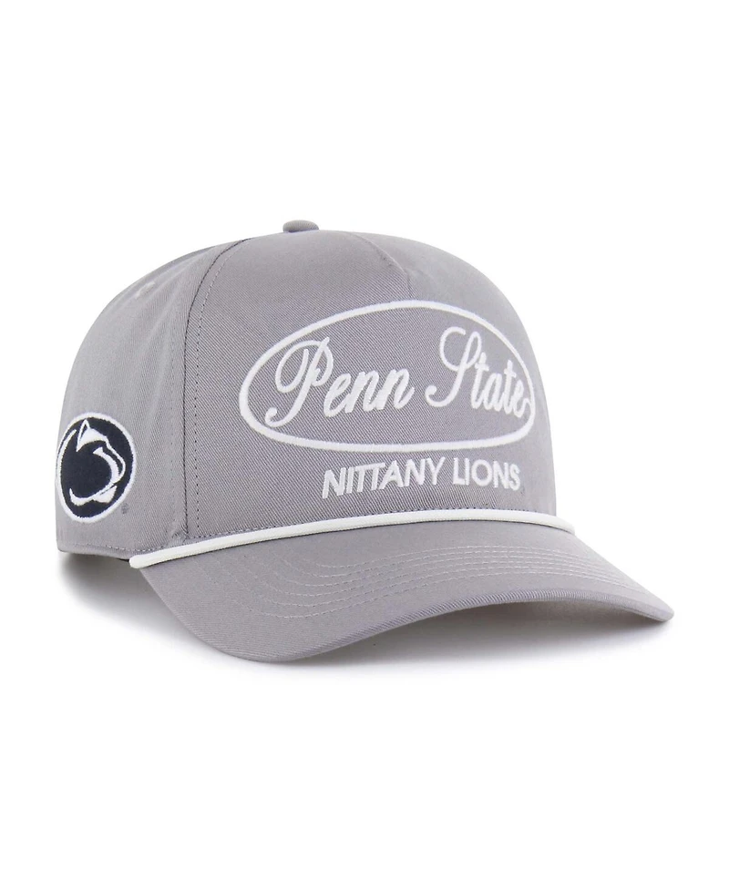 '47 Brand Men's Gray Penn State Nittany Lions Contemporary Basics Foundational Rope Hitch Adjustable Hat