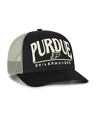 '47 Brand Men's Black Purdue Boilermakers Arid Adjustable Trucker Hat