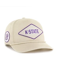 '47 Brand Men's and Women's Cream Kansas State Wildcats Outdoorsmen Cairn Hitch Adjustable Hat