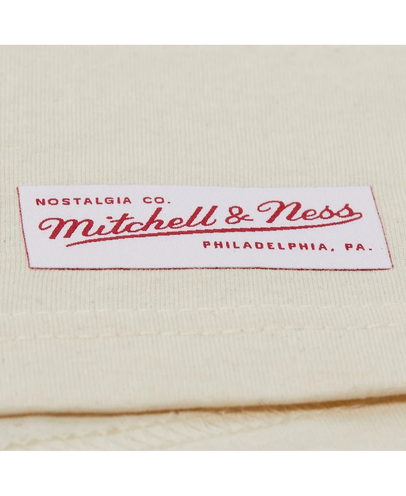 Mitchell & Ness Men's Cream Texas Longhorns Heritage Scholar T-Shirt