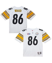 Mitchell & Ness Men's Hines Ward White Pittsburgh Steelers 2005 Authentic Throwback Retired Player Jersey