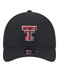 New Era Men's Black Texas Tech Red Raiders Team Collective 9FORTY M-Crown Adjustable Hat