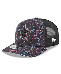 New Era Men's Black Dallas Cowboys 2025 Nfl Crucial Catch 9SEVENTY Adjustable Hat